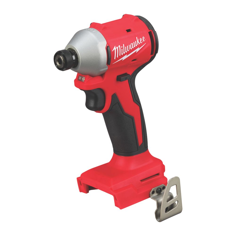 Milwaukee M12 FRAIWF12-622X FUEL 12V 2 x 2.0 / 6.0Ah Li-Ion RedLithium  Brushless Cordless Right Angle Impact Wrench - Screwfix