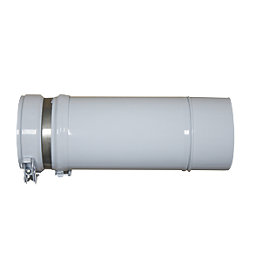 Grant Orange Adjustable Flue Extension 100mm x 235-300mm