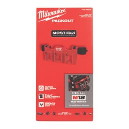 Milwaukee PACKOUT Side Mount M18 Battery Rack