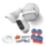 Swann SWIFI-FLOCAM2W-EU White Wired 1080p Outdoor Smart Security System with Floodlight with PIR Sensor