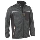JCB D+IF Full Zip Jumper Grey Marl Large 46" Chest