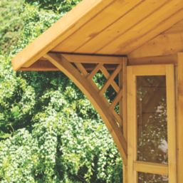 Rowlinson Eaton 6' 6" x 6' 6" (Nominal) Apex Timber Summerhouse