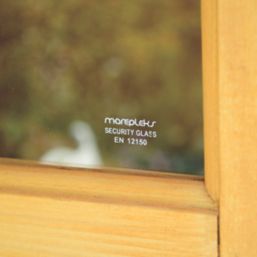 Rowlinson Eaton 6' 6" x 6' 6" (Nominal) Apex Timber Summerhouse