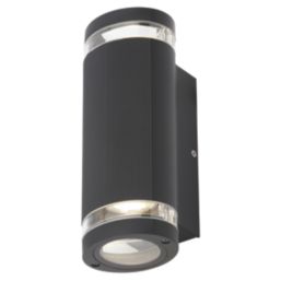 Zink Helix Outdoor Up/Down Light Black