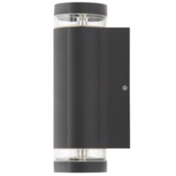 Zink Helix Outdoor Up/Down Light Black