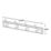 Essentials 4-Hook Rail White 458mm x 95mm