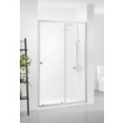 Triton Neo Six  Framed Rectangular Sliding Shower Door Chrome  1100mm x 1850mm