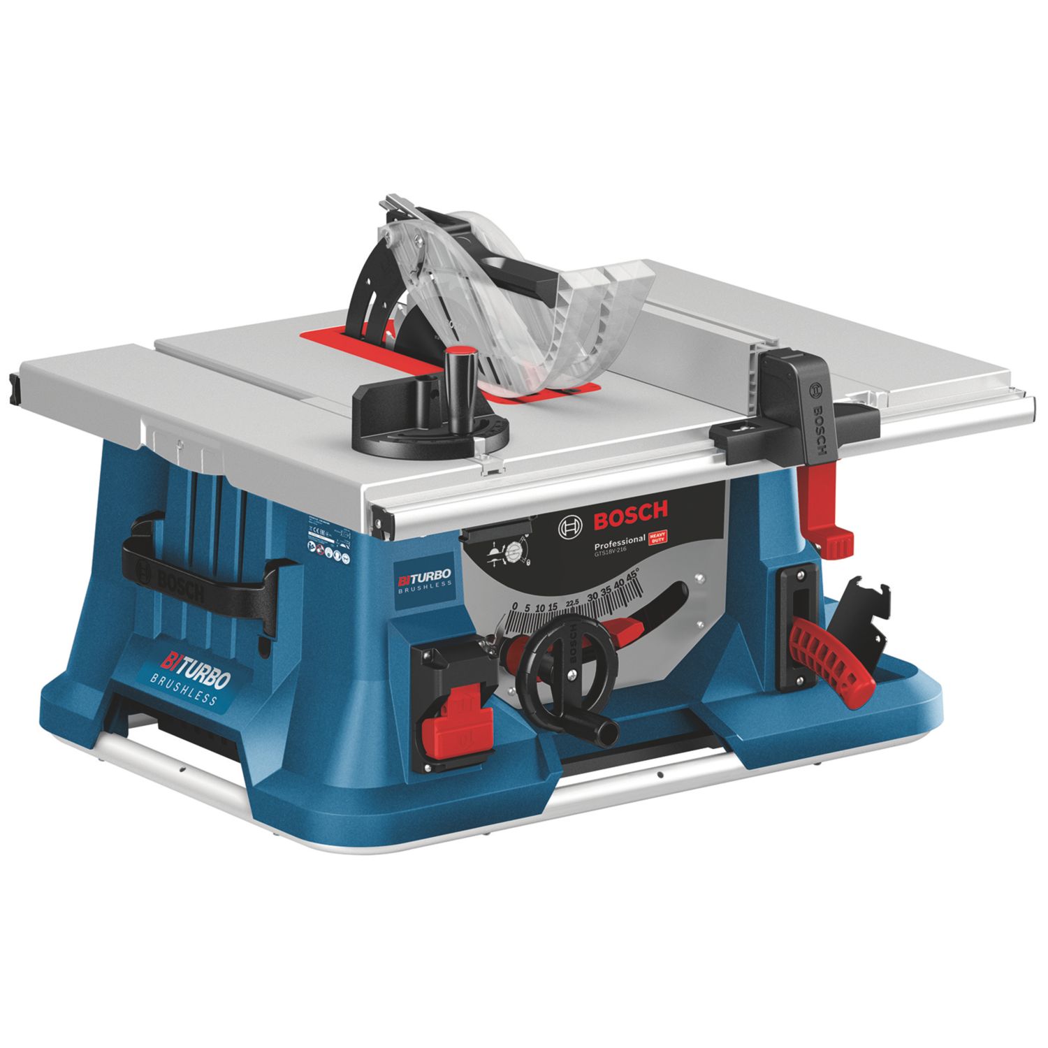 Bosch GTS 18V-216 18V Li-Ion ProCORE18V 216mm Brushless Cordless Table Saw - Bare (168YW)