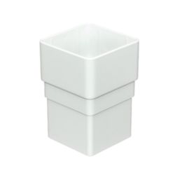 FloPlast  Square Drainage Socket White 65mm