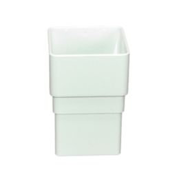 FloPlast  Square Drainage Socket White 65mm