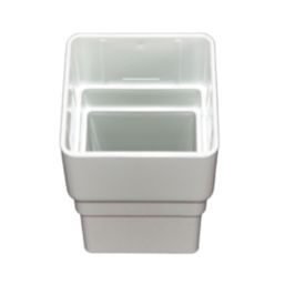 FloPlast  Square Drainage Socket White 65mm