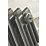 Arroll Neo-Classic 4-Column Cast Iron Radiator 460mm x 994mm Cast Grey 3128BTU