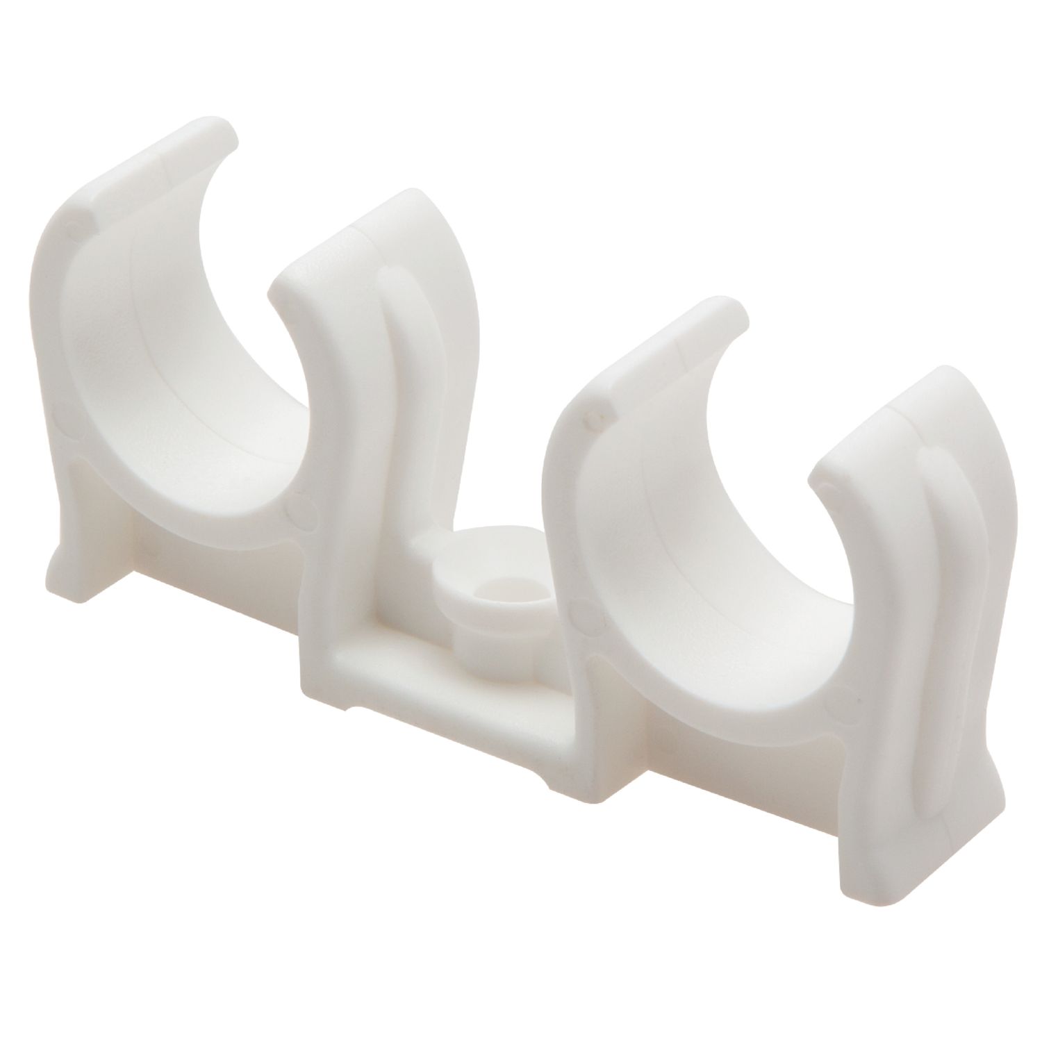 Talon 15mm Double Snap-On Pipe Clips 10 Pack (16985)
