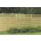 Forest Kyoto  Slatted Top Fence Panels Natural Timber 6' x 6' Pack of 10
