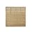Forest Kyoto  Slatted Top Fence Panels Natural Timber 6' x 6' Pack of 10