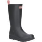 Hunter Original Play Tall Size 3 Womens Black Non Safety Wellies