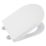 Croydex Eyre Soft-Close with Quick-Release Toilet Seat Thermoset Plastic White
