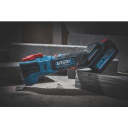 Erbauer EMT18-Li-QC 18V 1 x 4.0Ah Li-Ion EXT Brushless Cordless Multi-Tool