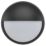 Luceco Eco Outdoor Round LED Eyelid Bulkhead Black/White 10W 400lm