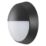 Luceco Eco Outdoor Round LED Eyelid Bulkhead Black/White 10W 400lm