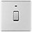 LAP  20A 1-Gang DP Boiler Switch Brushed Stainless Steel with LED