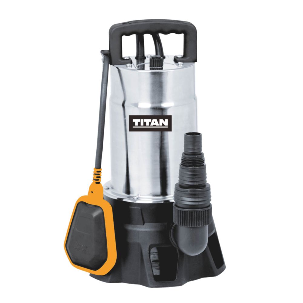 Titan 1000W MainsPowered Dirty Water Pump Screwfix