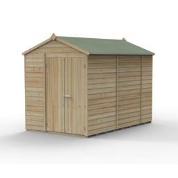 Forest Beckwood 6' x 9' 6" (Nominal) Apex Shiplap Timber Shed