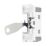 British General Nexus Metal Grid 20A Grid DP Key Switch Polished Chrome