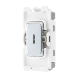 British General Nexus Metal Grid 20A Grid DP Key Switch Polished Chrome