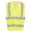 Site Rushton Hi-Vis Waistcoat Yellow 2X Large / 3X Large 52" Chest