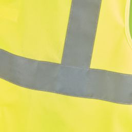 Site Rushton Hi-Vis Waistcoat Yellow 2X Large / 3X Large 52" Chest