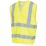 Site Rushton Hi-Vis Waistcoat Yellow 2X Large / 3X Large 52" Chest