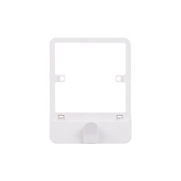 Schneider Electric Lisse 1-Gang Frame Surround with Hook White