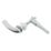 Opella  Single-Flush Toilet Cistern Lever Chrome