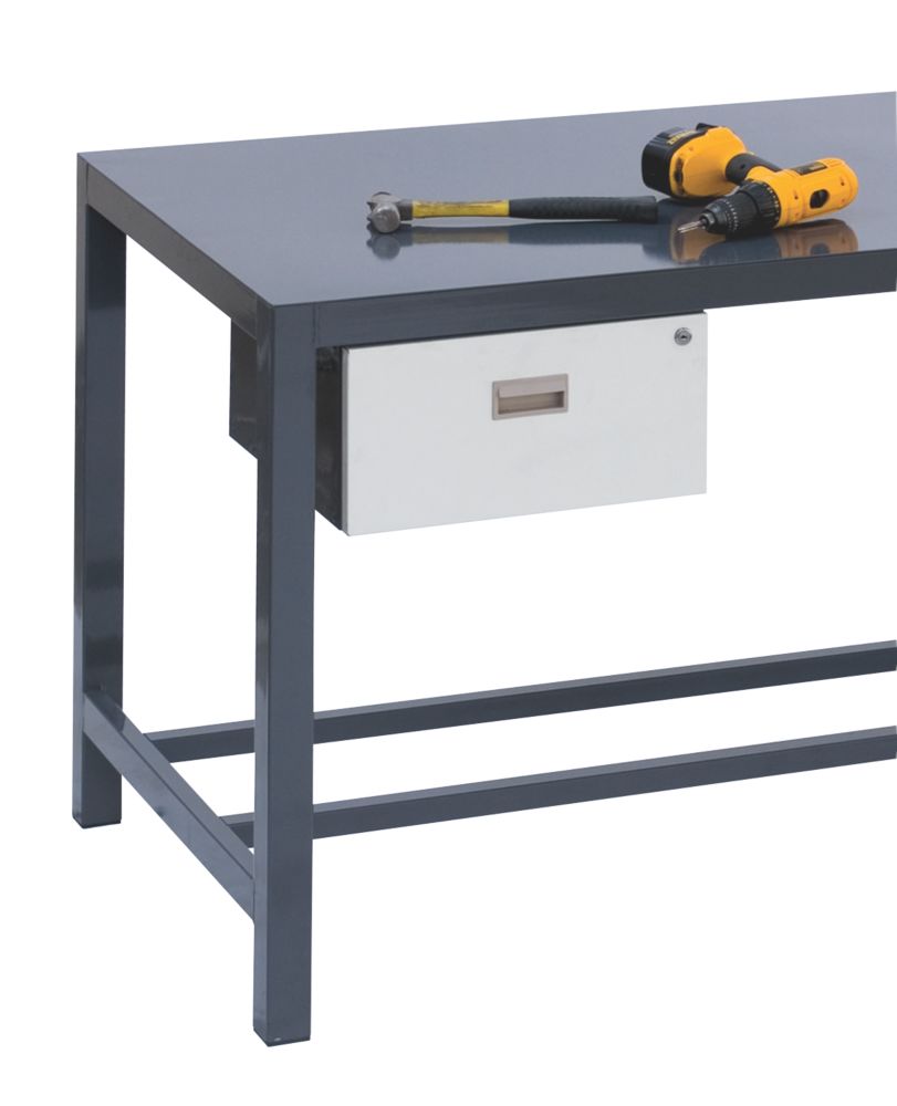 Workbench Single Drawer 420 x 420 x 220mm | Garage Storage 