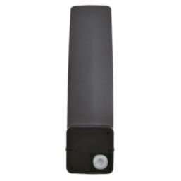 Lutec Kira Outdoor LED Wall Light Dark Grey 17.3W 1250lm