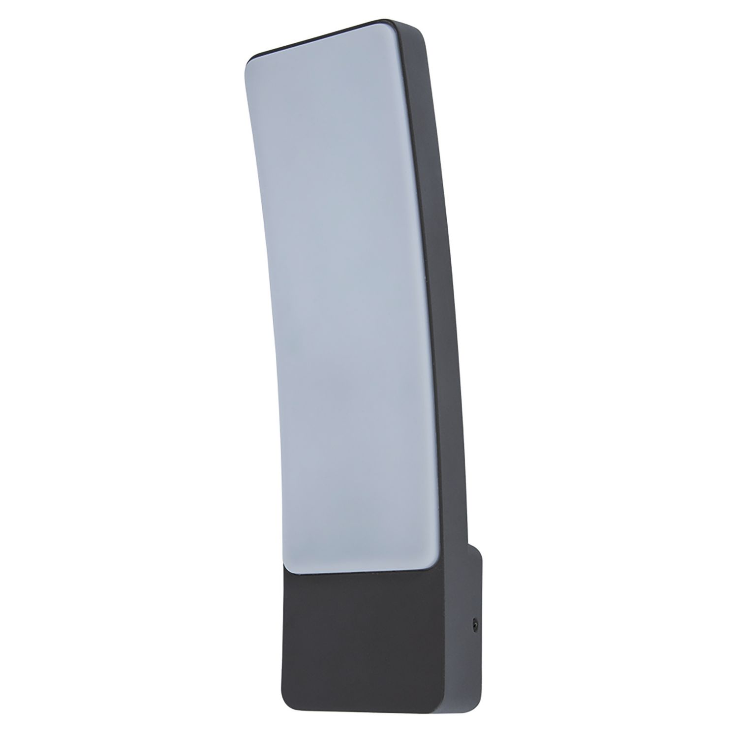 Lutec Kira Outdoor LED Wall Light Dark Grey 17.3W 1250lm (170AJ)