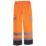 Pro RTX High Visibilty  Cargo Trousers Orange 34" W 33" L