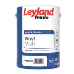 Leyland Trade  5Ltr Magnolia Vinyl Matt Emulsion Wall Paint