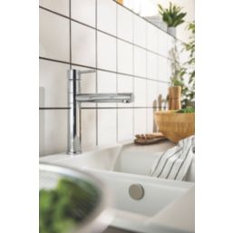 Streame by Abode Tower Top Single Lever Mono Mixer Kitchen Tap Chrome