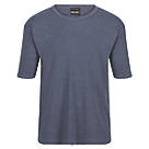Regatta Professional Short Sleeve Base Layer Thermal T-Shirt Denim Blue Small 37 1/2" Chest