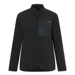 Regatta Frankie Womens Full-Length Front Zip Fleece Black Size 22