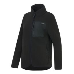 Regatta Frankie Womens Full-Length Front Zip Fleece Black Size 22