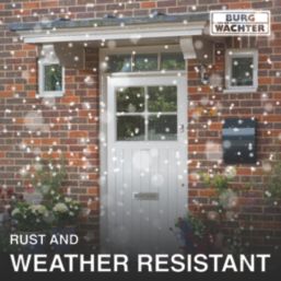 Burg-Wachter Riviera Post Box Anthracite Metallic