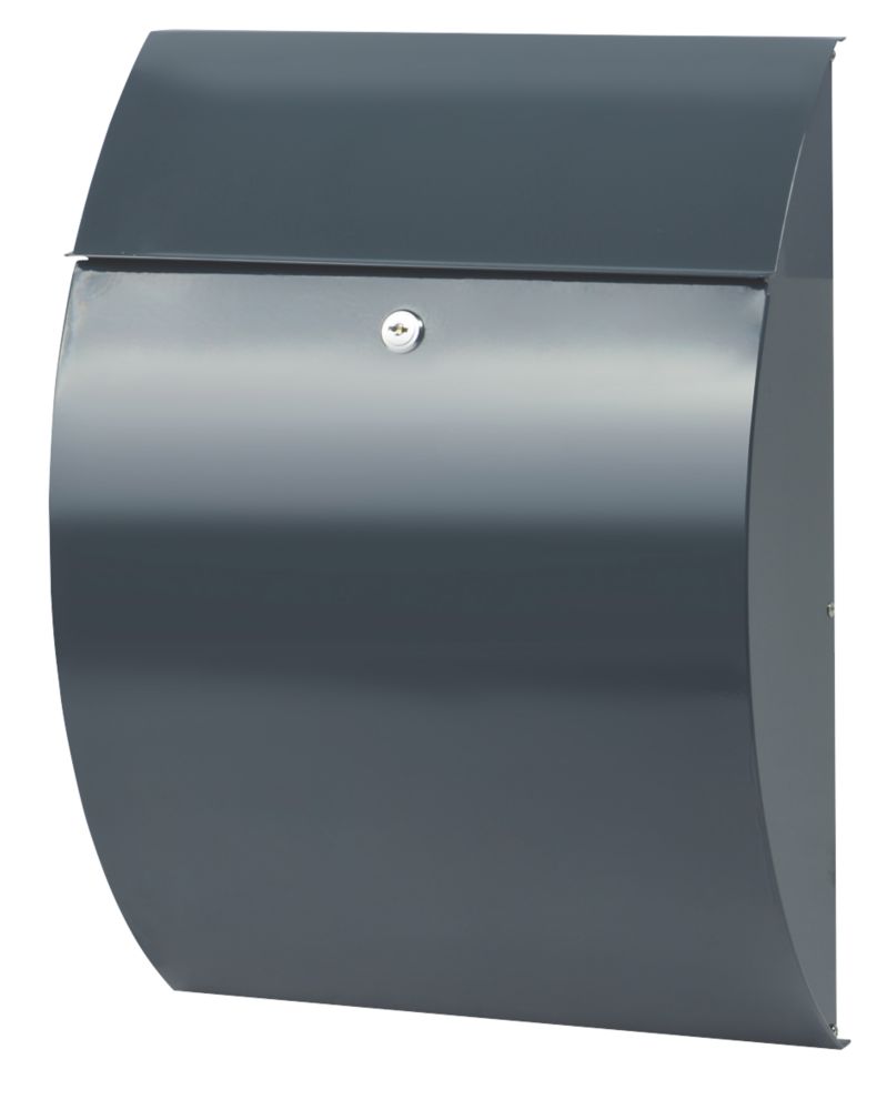 Burg-Wachter Riviera Post Box Anthracite Metallic
