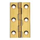 Self-Colour  Solid Drawn Butt Hinges 64mm x 35mm 2 Pack