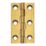 Self-Colour  Solid Drawn Butt Hinges 64mm x 35mm 2 Pack