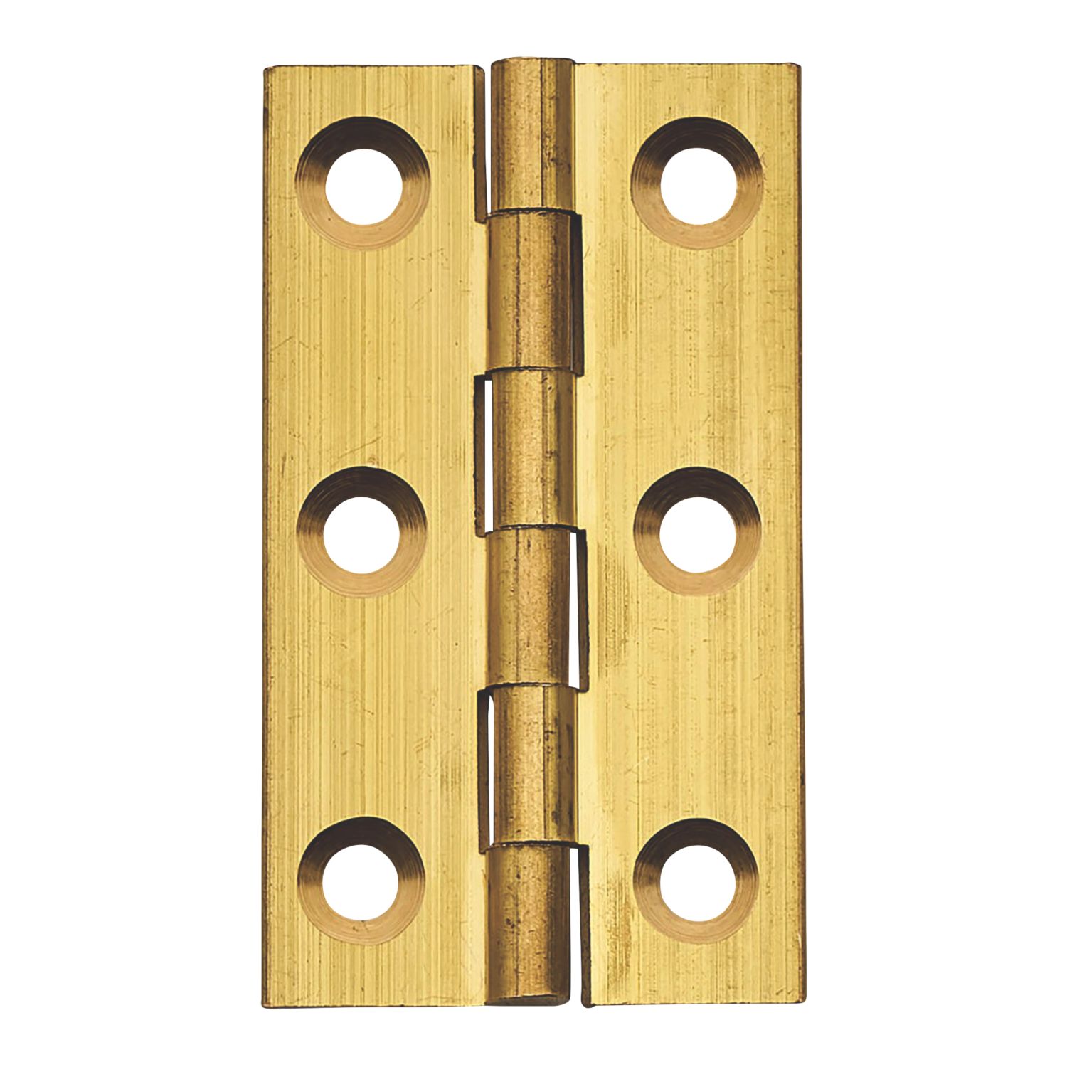 Self-Colour Solid Drawn Butt Hinges 64mm x 35mm 2 Pack (170PR)
