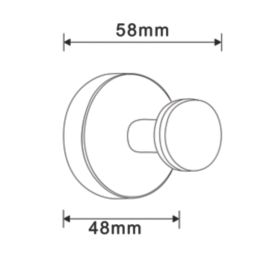 ETAL  Robe Hook Stainless Steel