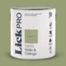 LickPro  2.5Ltr Green 18 Vinyl Matt Emulsion  Paint